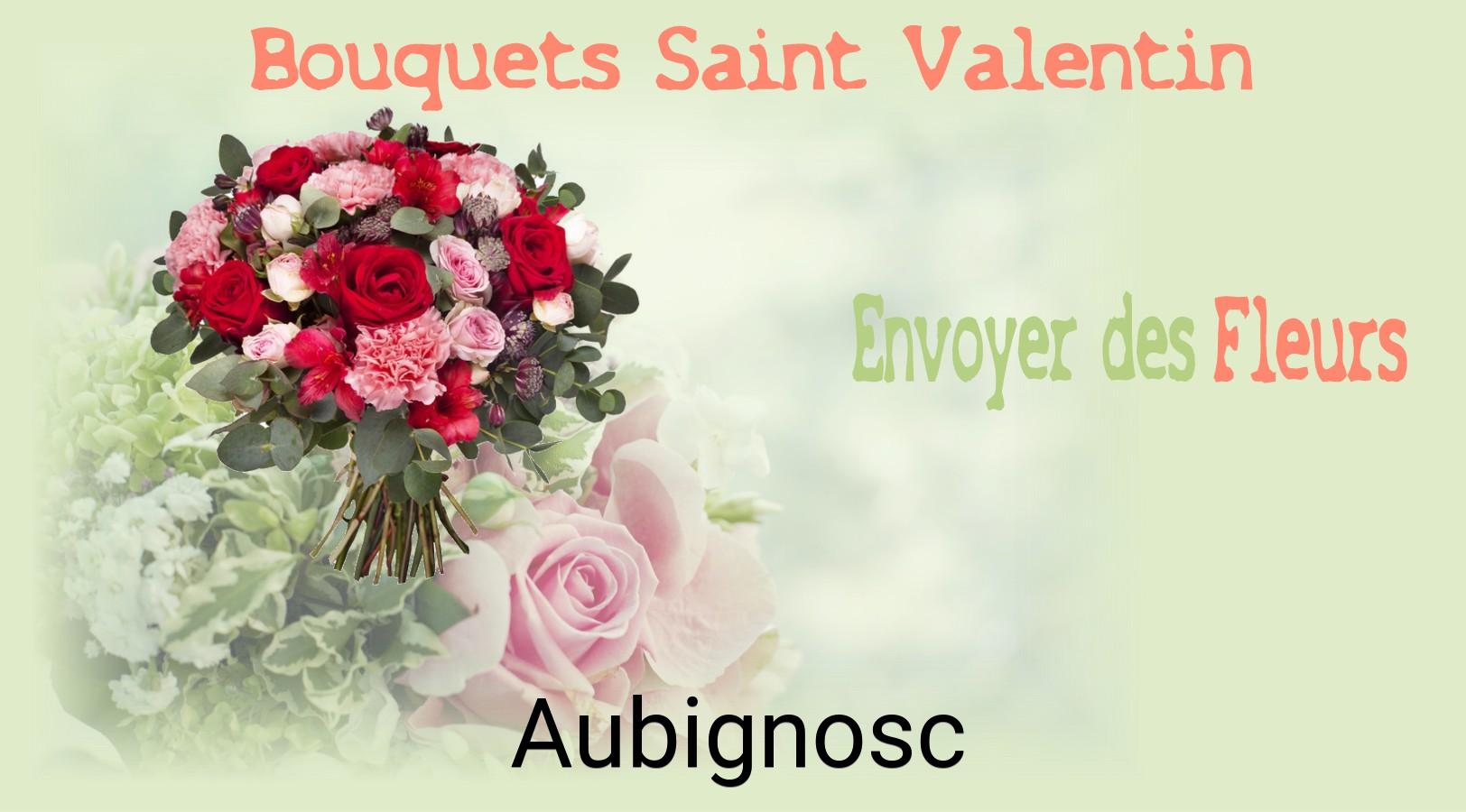 Roses de Saint-Valentin livrées à Aubignosc